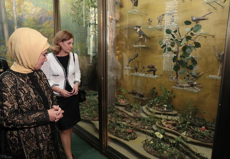 Emine Erdoğandan Etnografya Müzesine ziyaret