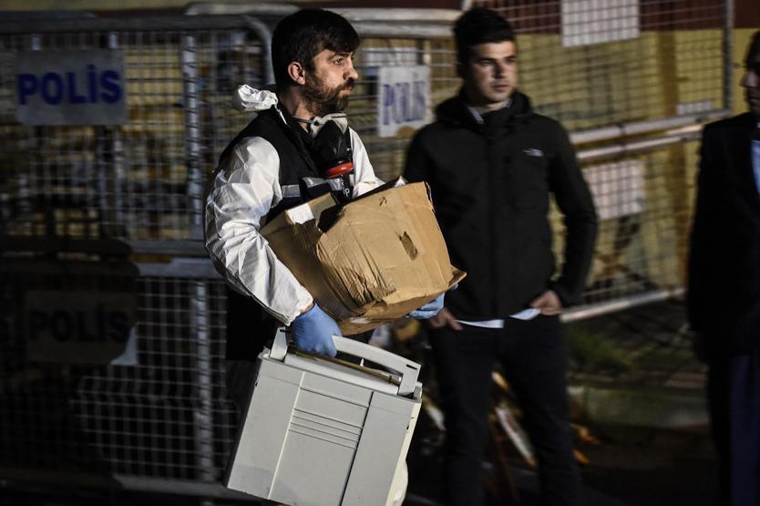 Polis memuru konsolosluktan bu halde çıktı