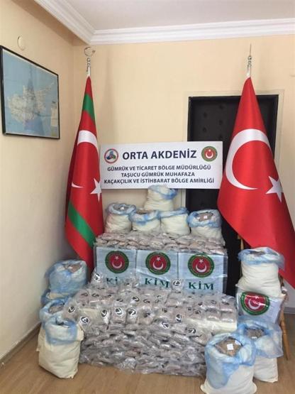 Taşucu Limanı’nda büyük operasyon Piyasa değeri 24 milyon lira