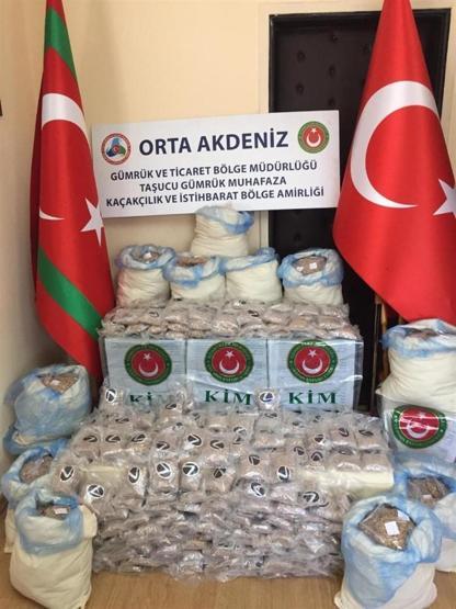 Taşucu Limanı’nda büyük operasyon Piyasa değeri 24 milyon lira