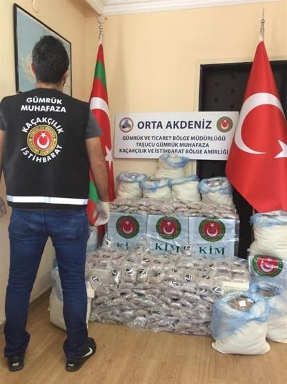 Taşucu Limanı’nda büyük operasyon Piyasa değeri 24 milyon lira