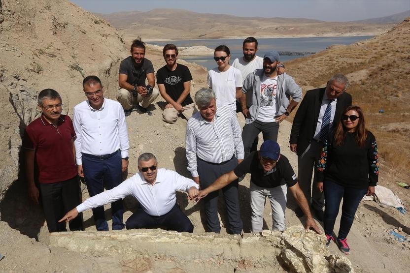 Kayseride 2 metrelik fil kafatası bulundu