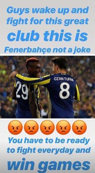Fenerbahçenin futbolu Emenikeyi de isyan ettirdi