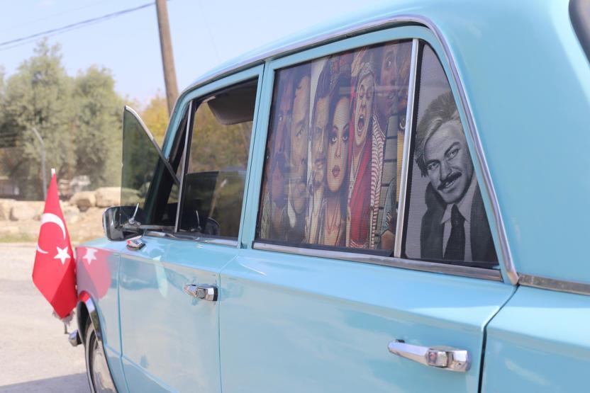3 bin yıllık antik kente klasik otomobille yolculuk