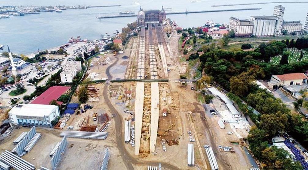 Haydarpaşanın altından çıktı