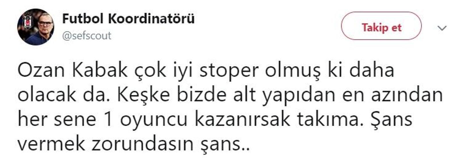 Bir daha kadroya alınmasın