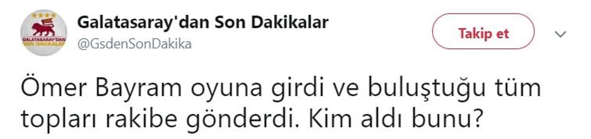 Bir daha kadroya alınmasın