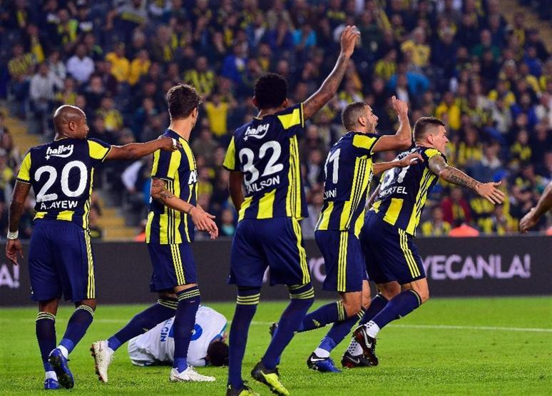 Fenerbahçe 3 golle dağıldı