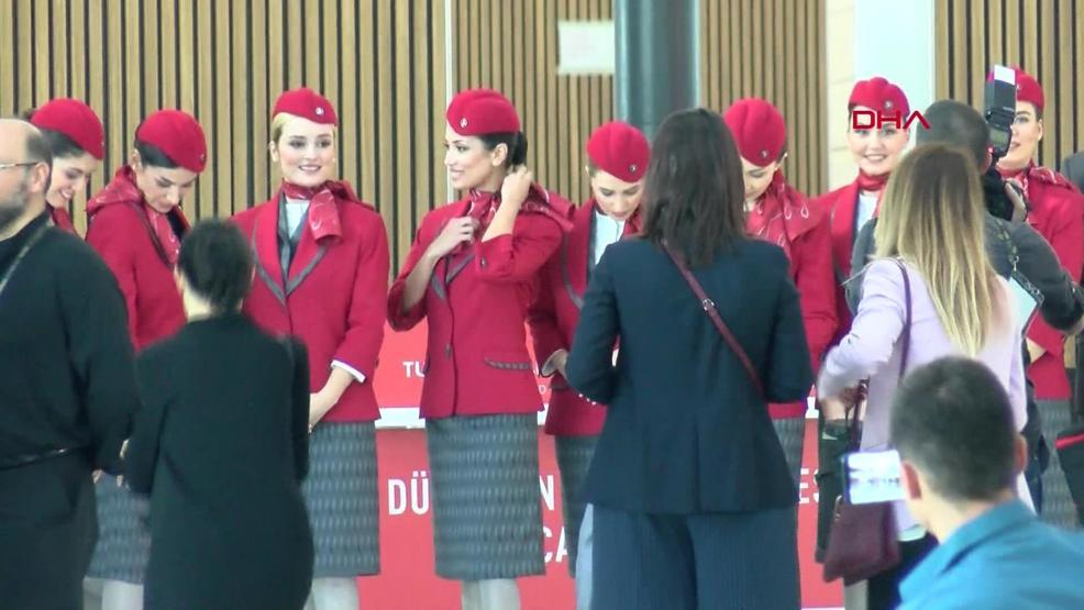İşte THY kabin memurlarının yeni kıyafetleri