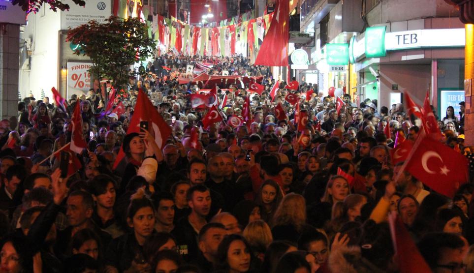 Tüm yurtta Cumhuriyet coşkusu