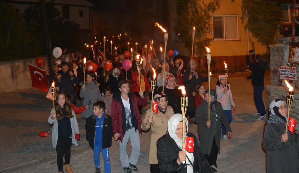 Tüm yurtta Cumhuriyet coşkusu
