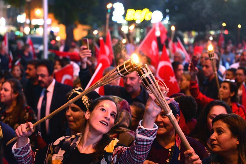 Tüm yurtta Cumhuriyet coşkusu