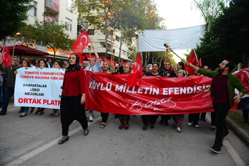 Tüm yurtta Cumhuriyet coşkusu