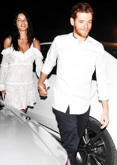 Adriana Lima ve Metin Harayı görenler tanıyamadı