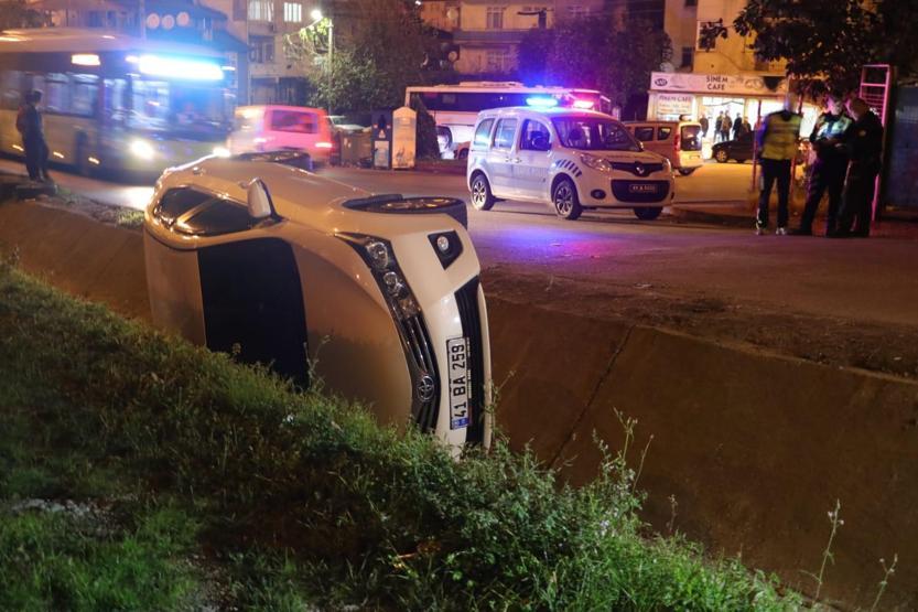 Karı koca kavgası su kanalında bitti