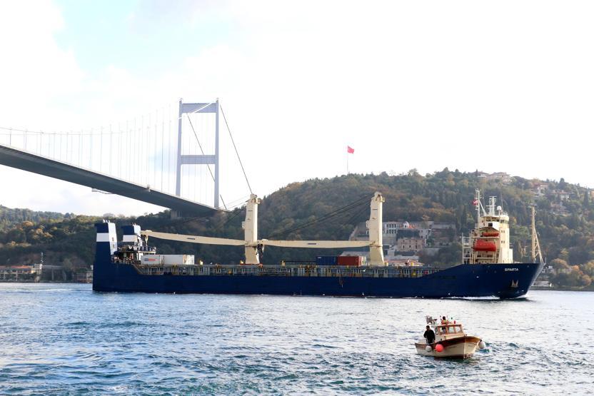Boğazdan geçti, Suriyeye gidiyor