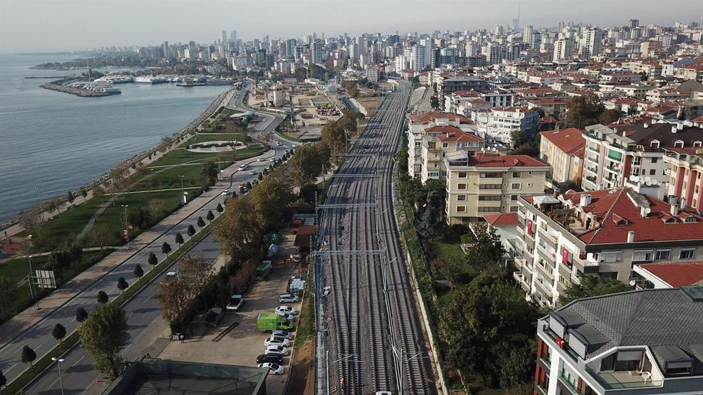 5 yıllık banliyö treni hasretinin bitmesine 2 ay kaldı