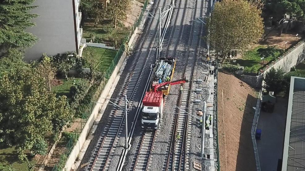 5 yıllık banliyö treni hasretinin bitmesine 2 ay kaldı
