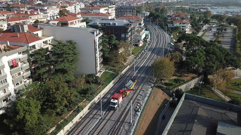 5 yıllık banliyö treni hasretinin bitmesine 2 ay kaldı