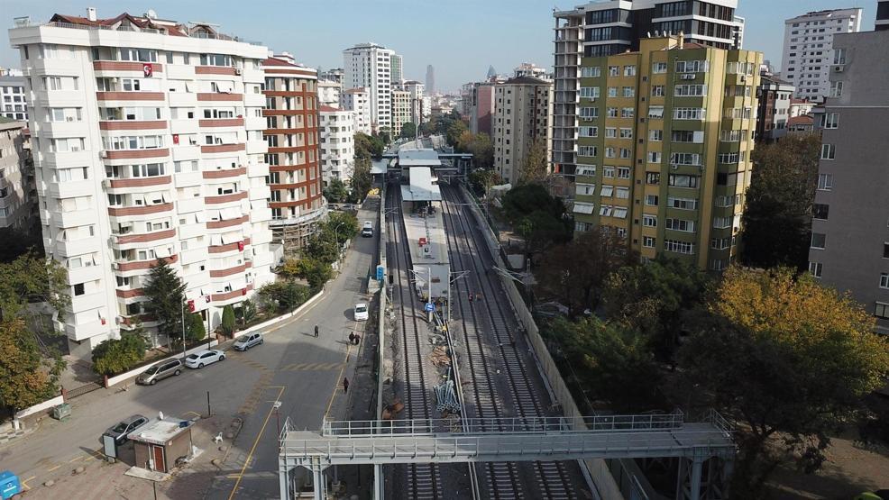 5 yıllık banliyö treni hasretinin bitmesine 2 ay kaldı