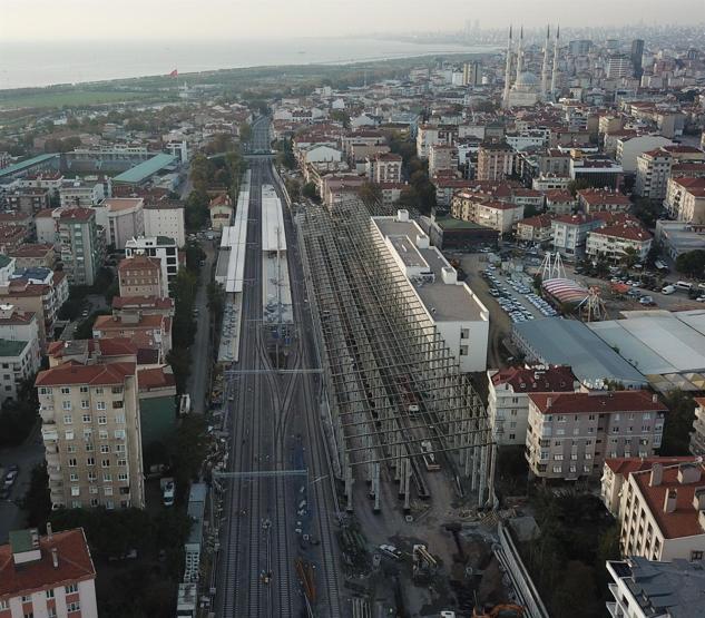 5 yıllık banliyö treni hasretinin bitmesine 2 ay kaldı
