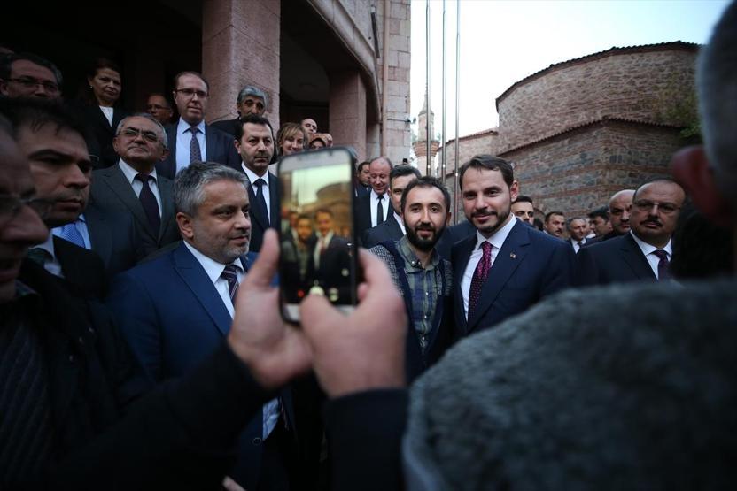 Bakan Albayraktan Bursada esnaf ziyareti