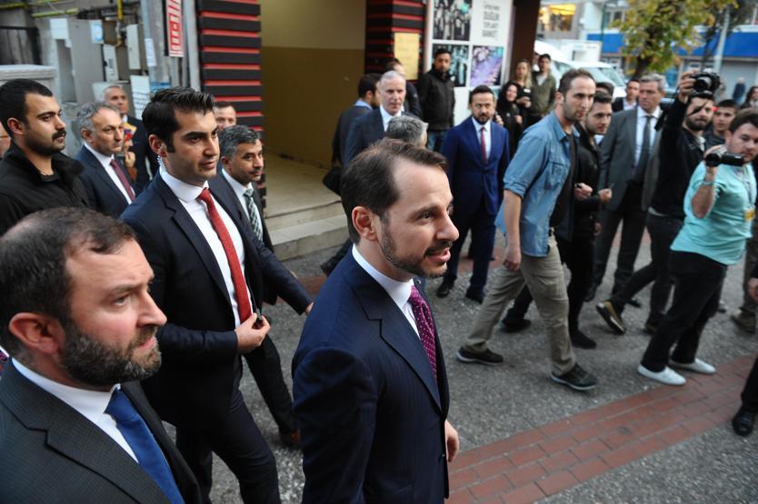 Bakan Albayraktan Bursada esnaf ziyareti
