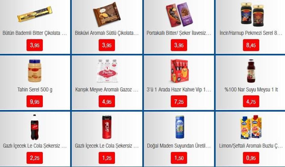BİM aktüel ürünler kataloğu 13 Kasım