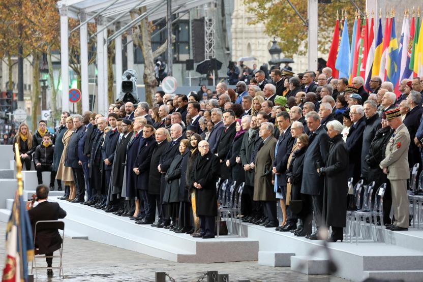 Dünya liderleri Pariste
