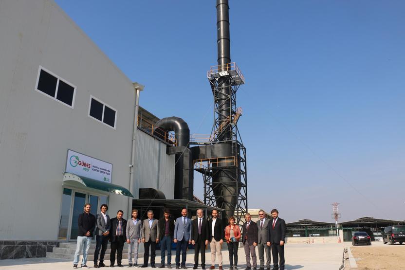 Tavuk gübresinden elektrik üreten tesis kuruldu