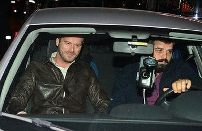 Kıvanç Tatlıtuğun başrol oynadığı dizinin çekimlerinde gergin anlar