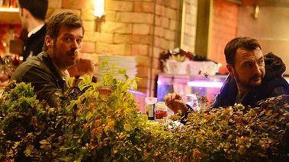Kıvanç Tatlıtuğun başrol oynadığı dizinin çekimlerinde gergin anlar