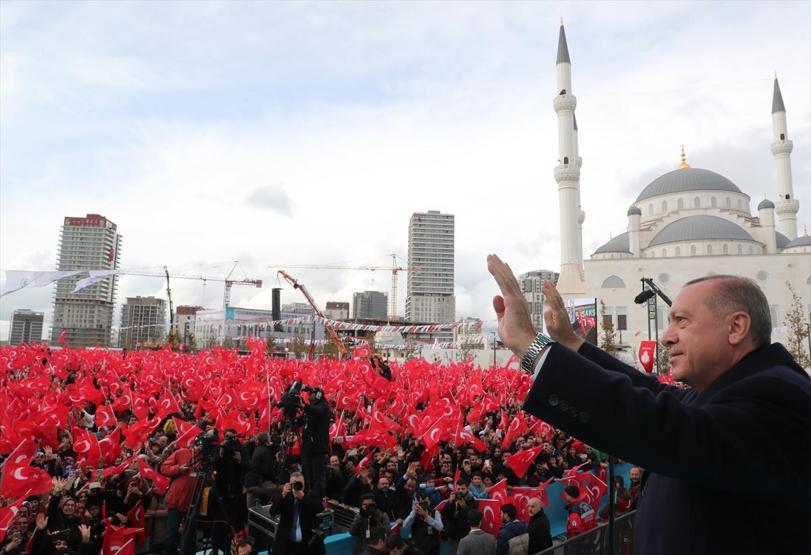 İstanbulun yeni millet bahçeleri açılış töreninden kareler