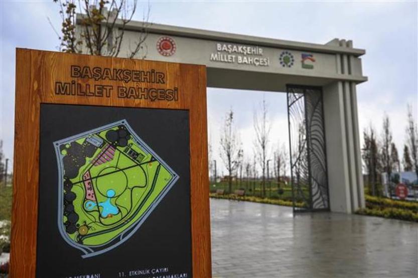 İstanbulun yeni millet bahçeleri açılış töreninden kareler