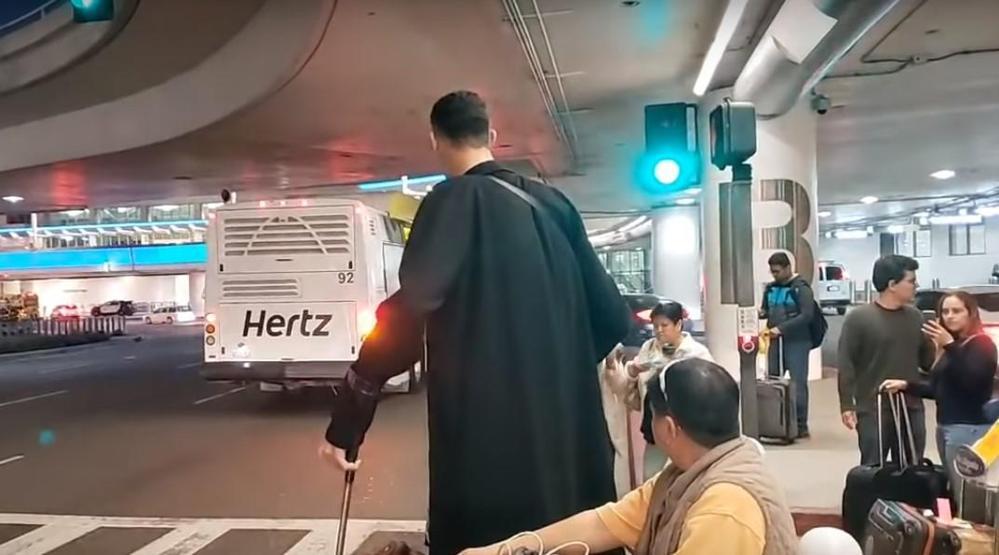 Dünyanın en uzun insanı Sultan Kösen ABDde