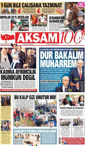 24 Kasım 2018 - Gazete Manşetleri