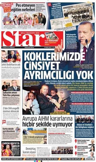 24 Kasım 2018 - Gazete Manşetleri