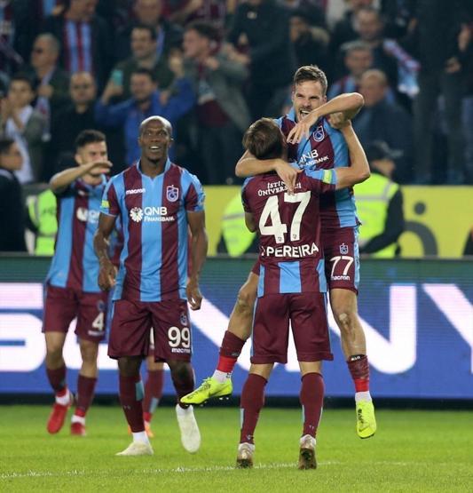Nefes kesen maçı Trabzonspor kazandı