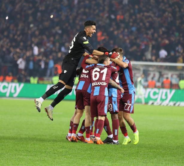 Nefes kesen maçı Trabzonspor kazandı