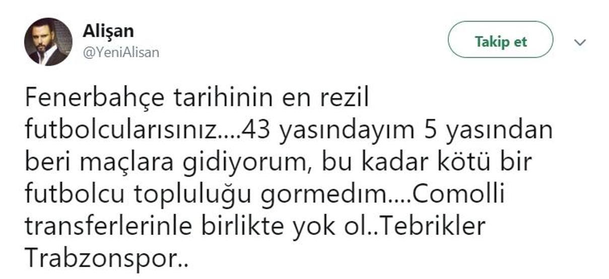 Trabzonspor yendi Twitter yıkıldı