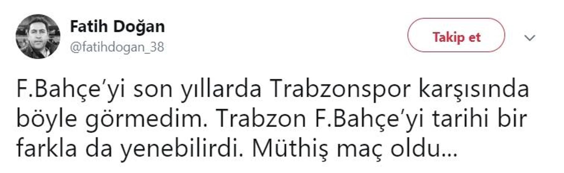 Trabzonspor yendi Twitter yıkıldı
