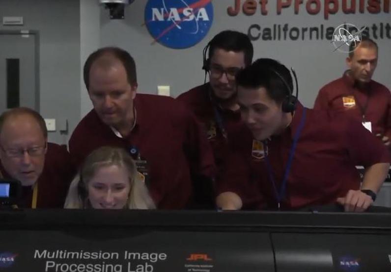 NASA açıkladı: InSight Marsa indi