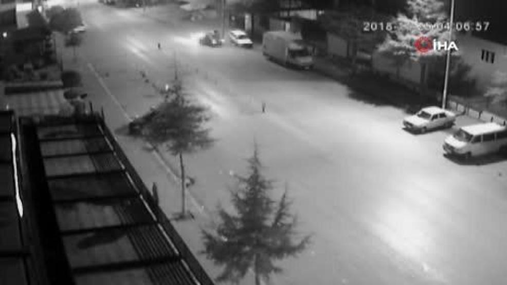 Drift yaparken kaza yaptı ehliyeti de aracı da kaptırdı