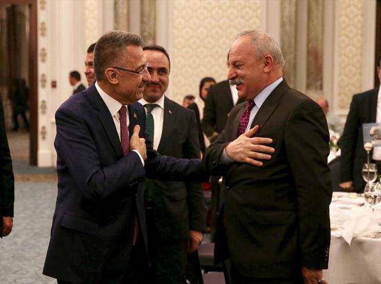 Cumhurbaşkanı Yardımcısı Oktaydan İSEDAK onuruna yemek