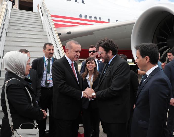 Cumhurbaşkanı G20 için Arjantinde