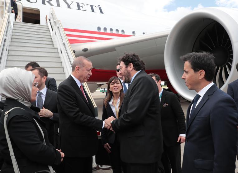 Cumhurbaşkanı G20 için Arjantinde