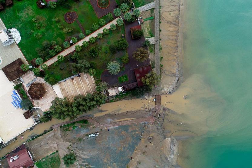 Bodrumda selin yaraları sarılıyor