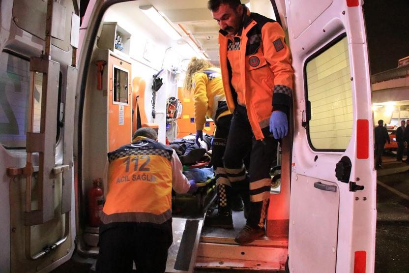 Taksi kontrolden çıktı: Ankarada korkunç kaza
