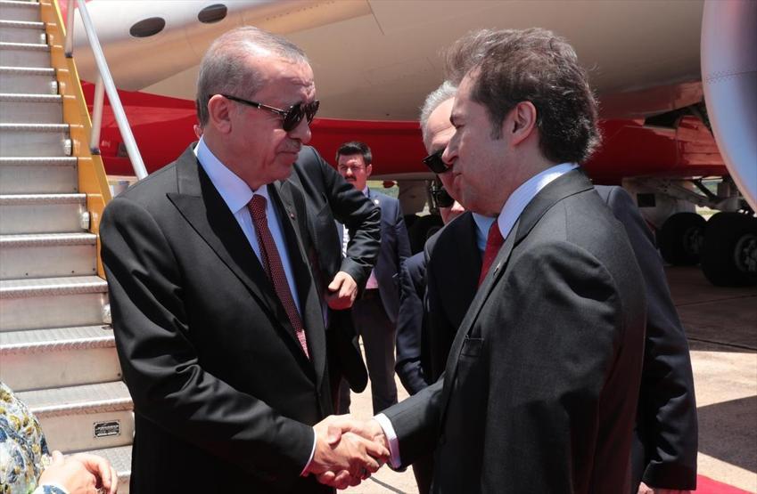 Cumhurbaşkanı Erdoğana Paraguay Devlet Nişanı