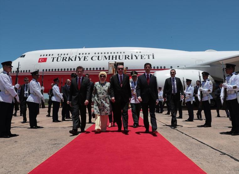Cumhurbaşkanı Erdoğana Paraguay Devlet Nişanı